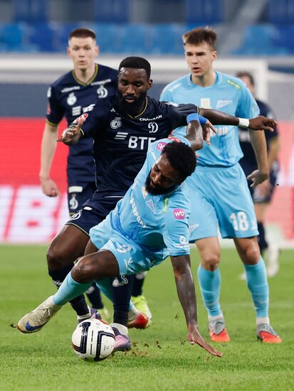 Футбол. Кубок России. "Зенит" (Санкт-Петербург) - "Динамо" (Москва)