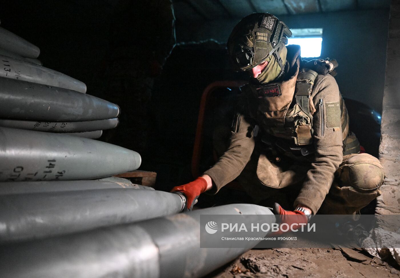 Боевая работа РСЗО "Град" группировки войск "Центр" в зоне СВО