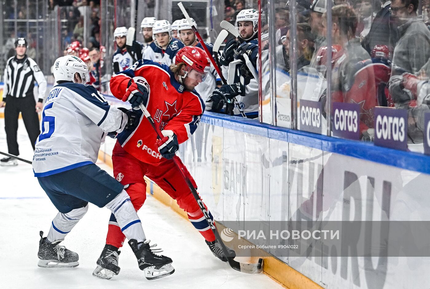 Хоккей. КХЛ. ЦСКА (Москва) - "Торпедо" (Нижний Новгород)