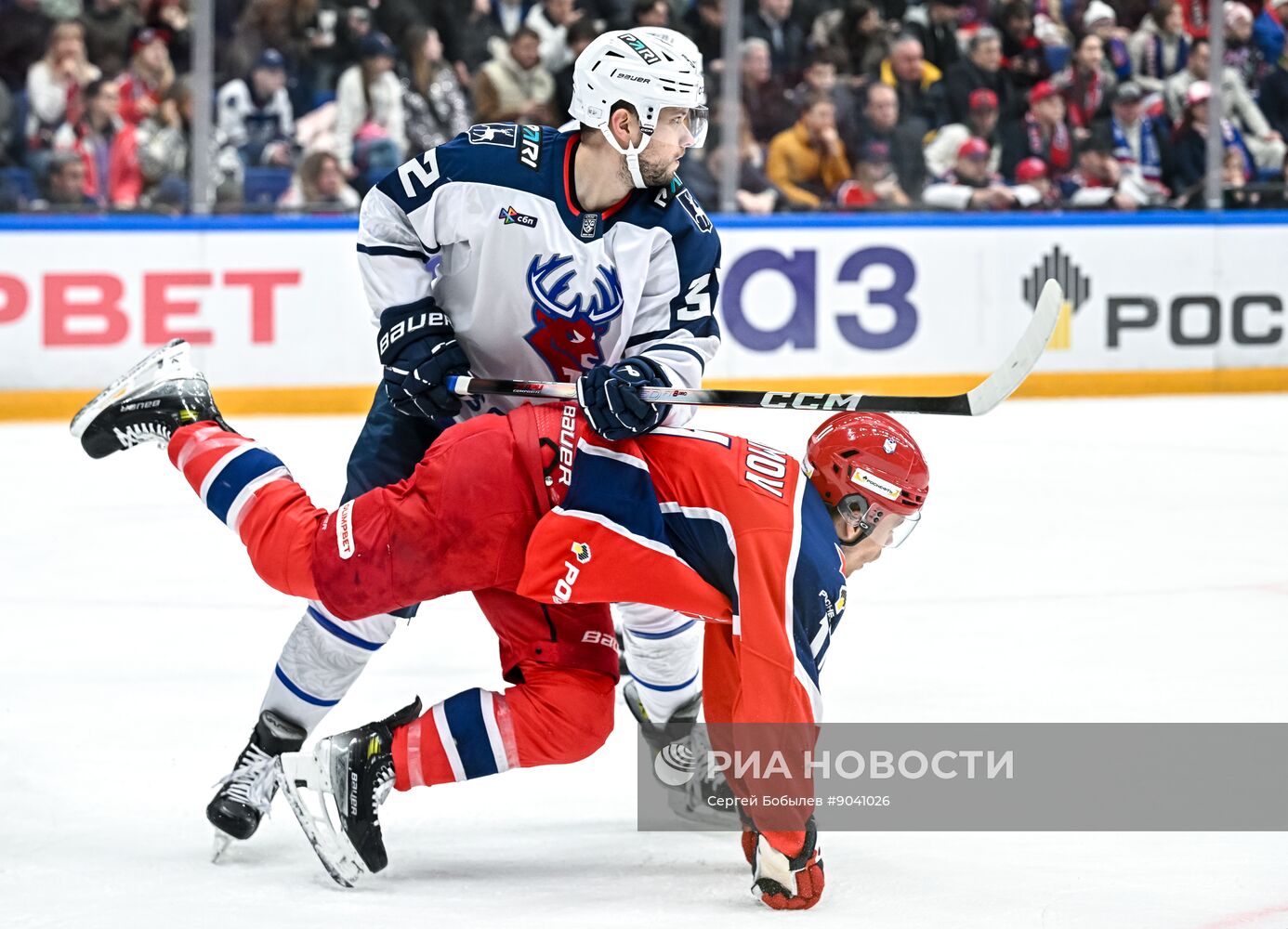 Хоккей. КХЛ. ЦСКА (Москва) - "Торпедо" (Нижний Новгород)