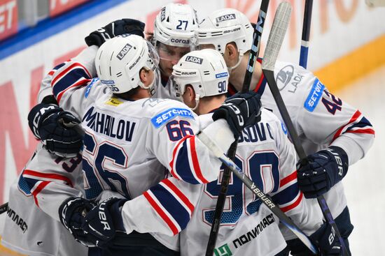 Хоккей. КХЛ. "Динамо" (Москва) – "Лада" (Тольятти)