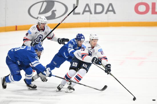 Хоккей. КХЛ. "Динамо" (Москва) – "Лада" (Тольятти)