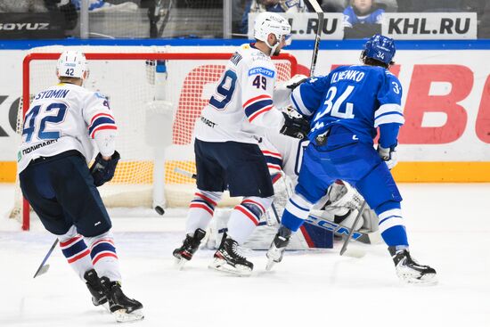 Хоккей. КХЛ. "Динамо" (Москва) – "Лада" (Тольятти)