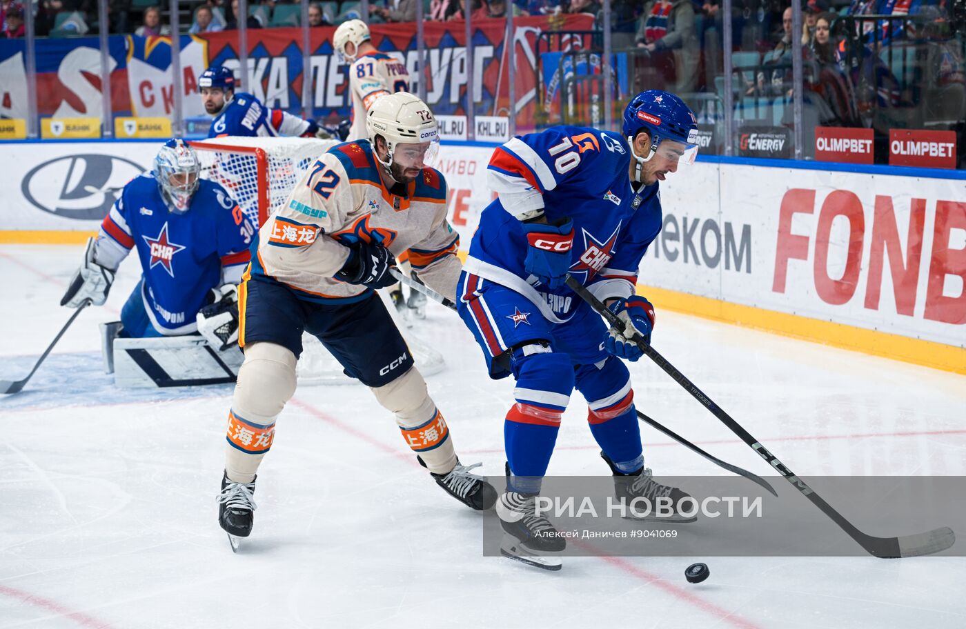 Хоккей. КХЛ. СКА (Санкт-Петербург) – "Драконы" (Шанхай)