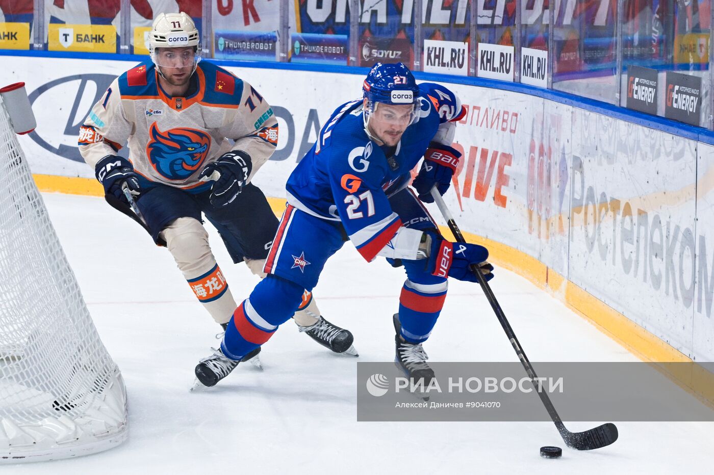Хоккей. КХЛ. СКА (Санкт-Петербург) – "Драконы" (Шанхай)
