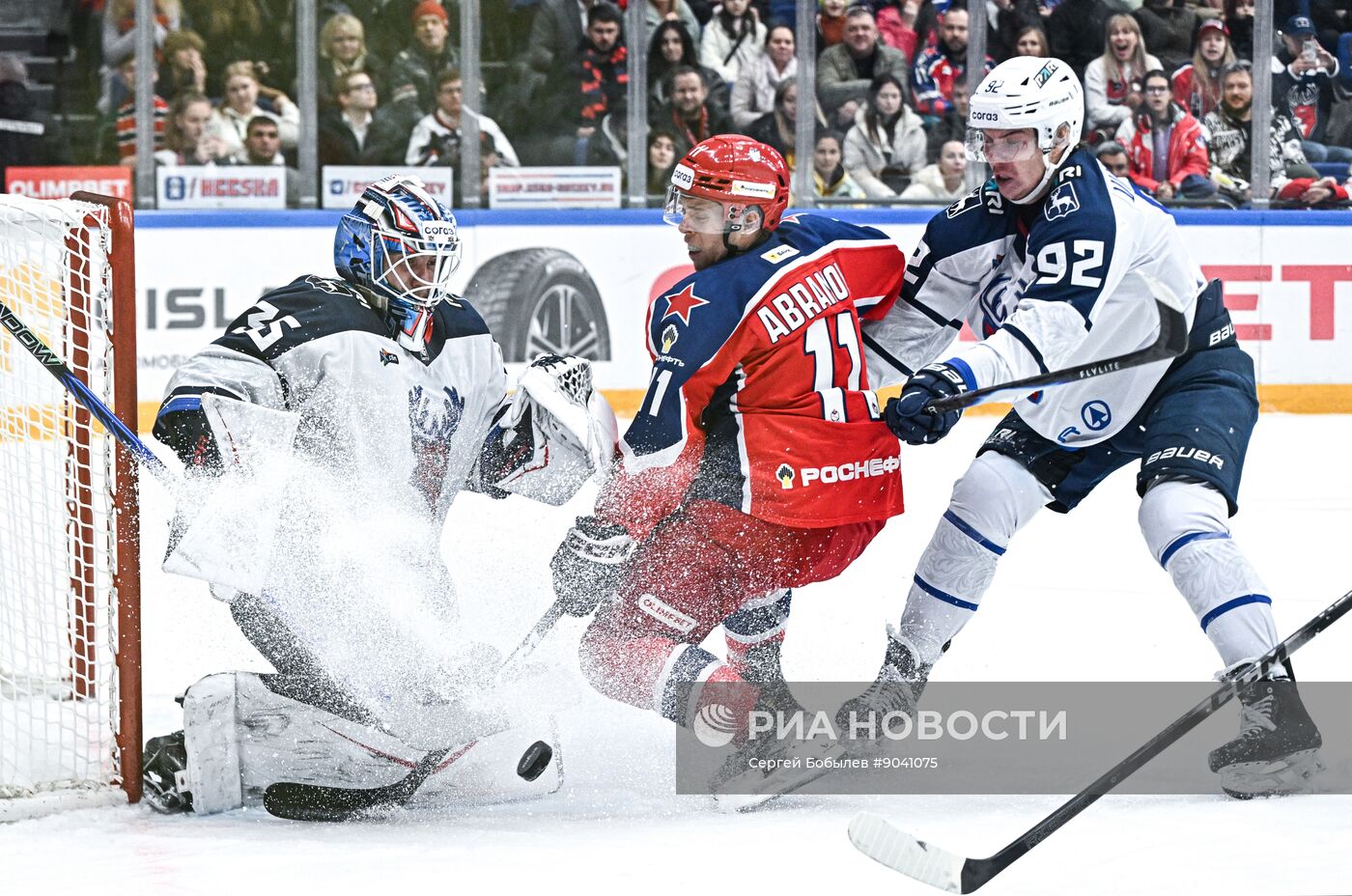 Хоккей. КХЛ. ЦСКА (Москва) - "Торпедо" (Нижний Новгород)