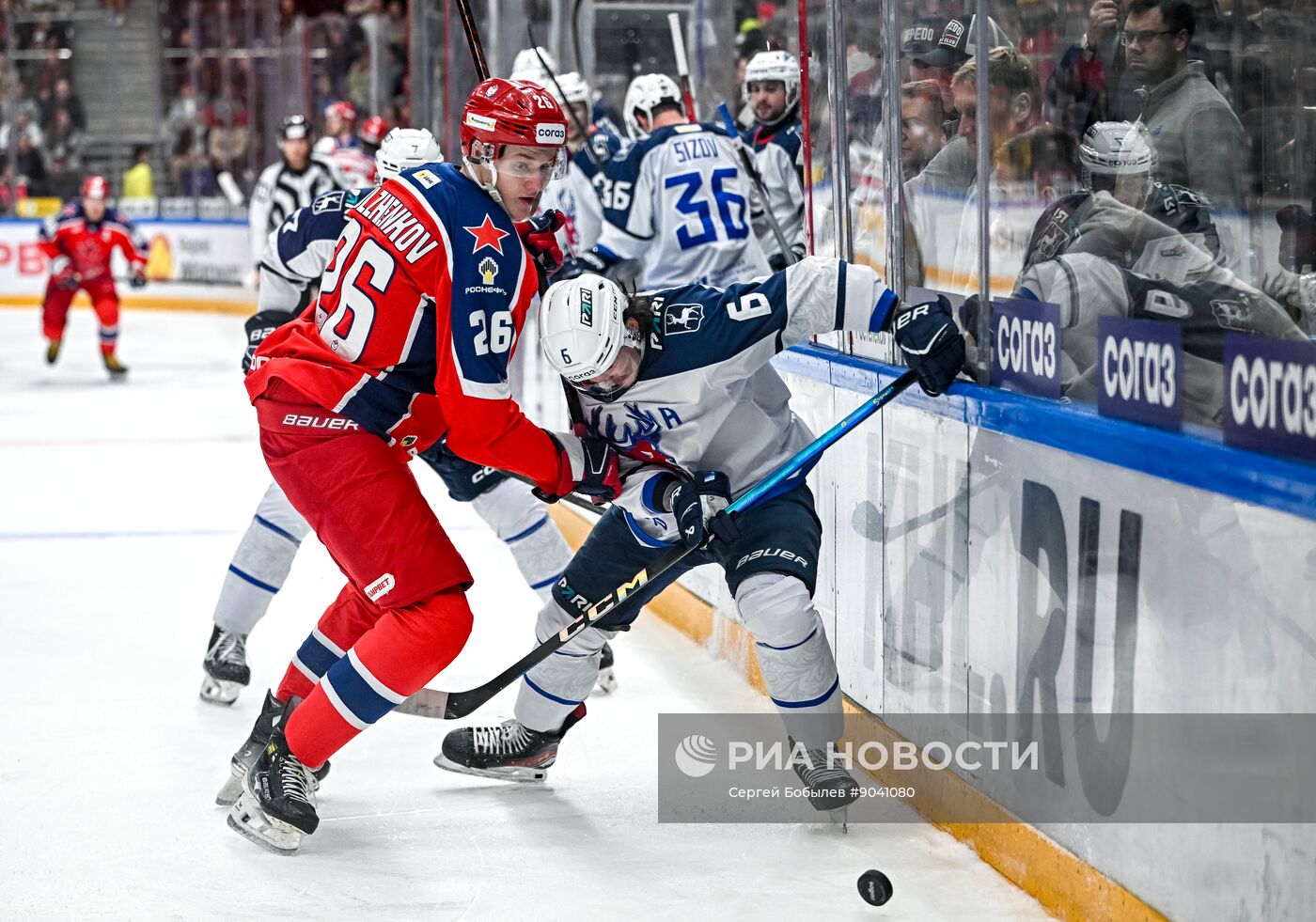 Хоккей. КХЛ. ЦСКА (Москва) - "Торпедо" (Нижний Новгород)
