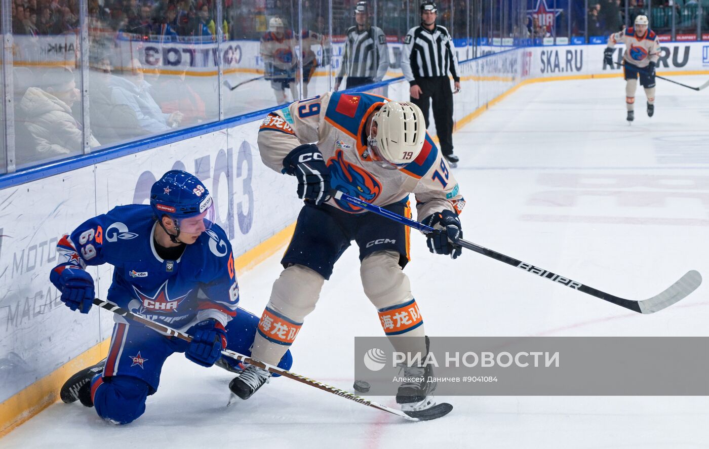 Хоккей. КХЛ. СКА (Санкт-Петербург) – "Драконы" (Шанхай)
