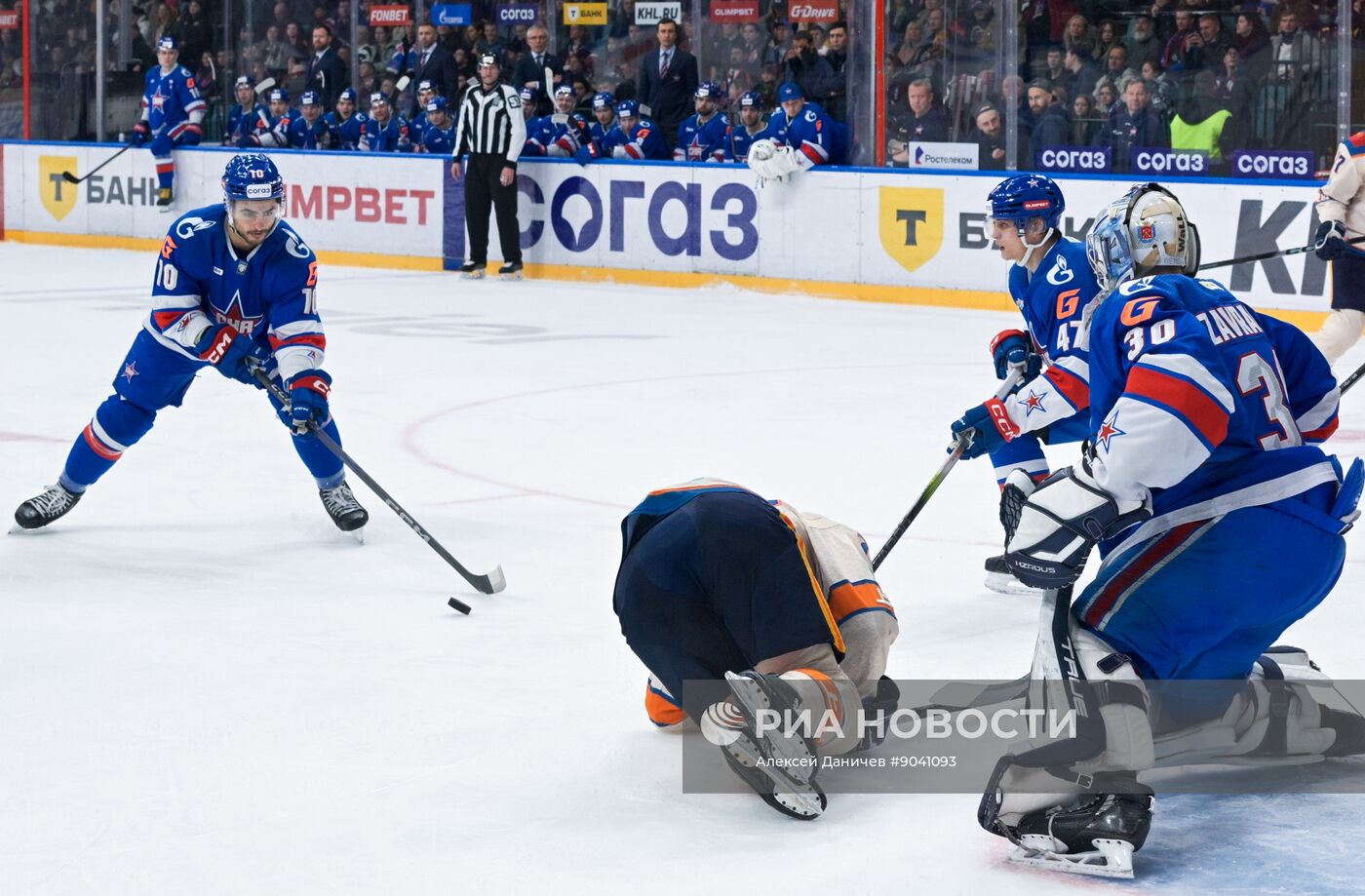 Хоккей. КХЛ. СКА (Санкт-Петербург) – "Драконы" (Шанхай)