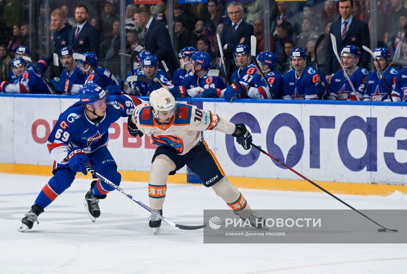 Хоккей. КХЛ. СКА (Санкт-Петербург) – "Драконы" (Шанхай)