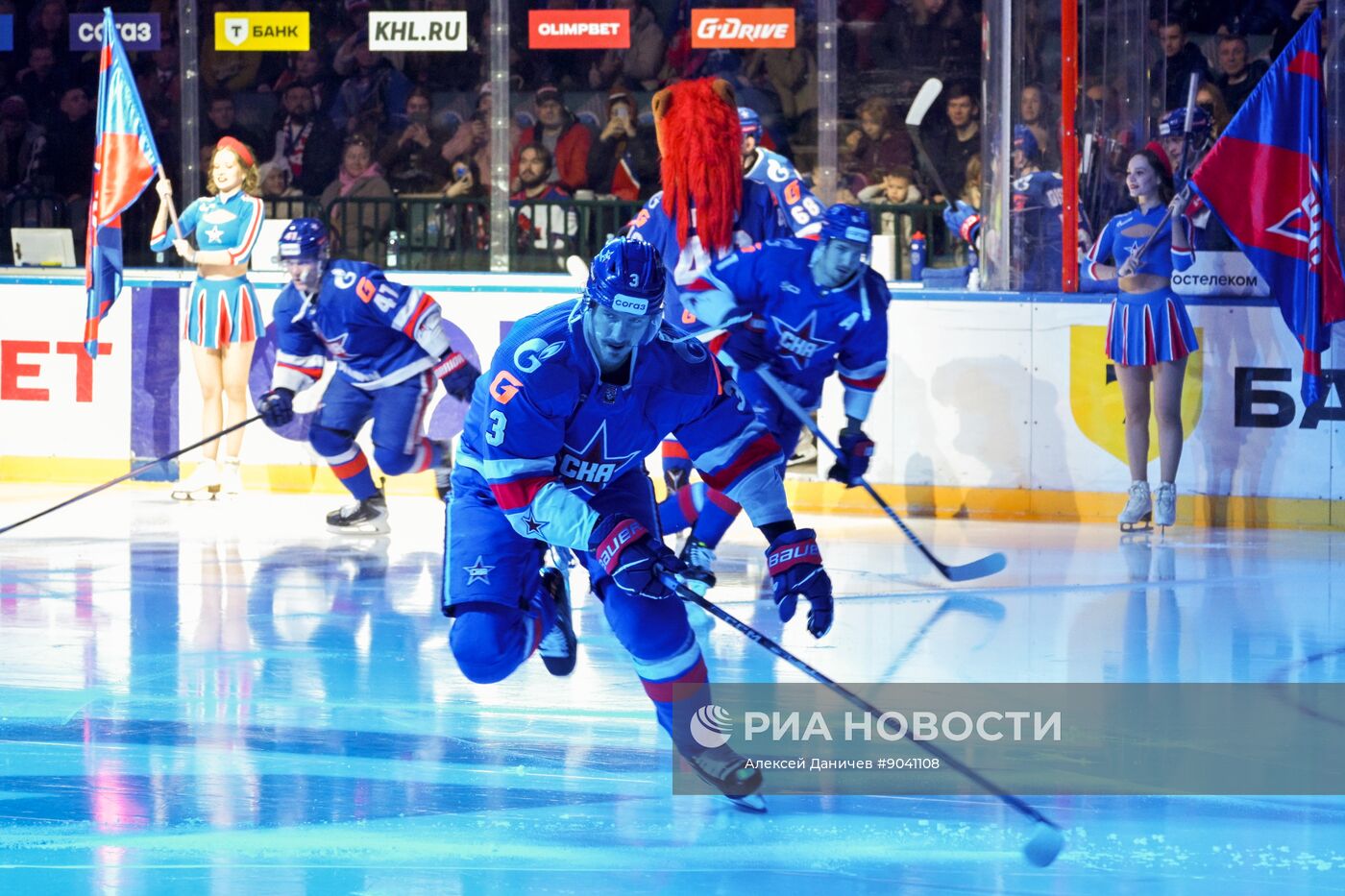 Хоккей. КХЛ. СКА (Санкт-Петербург) – "Драконы" (Шанхай)