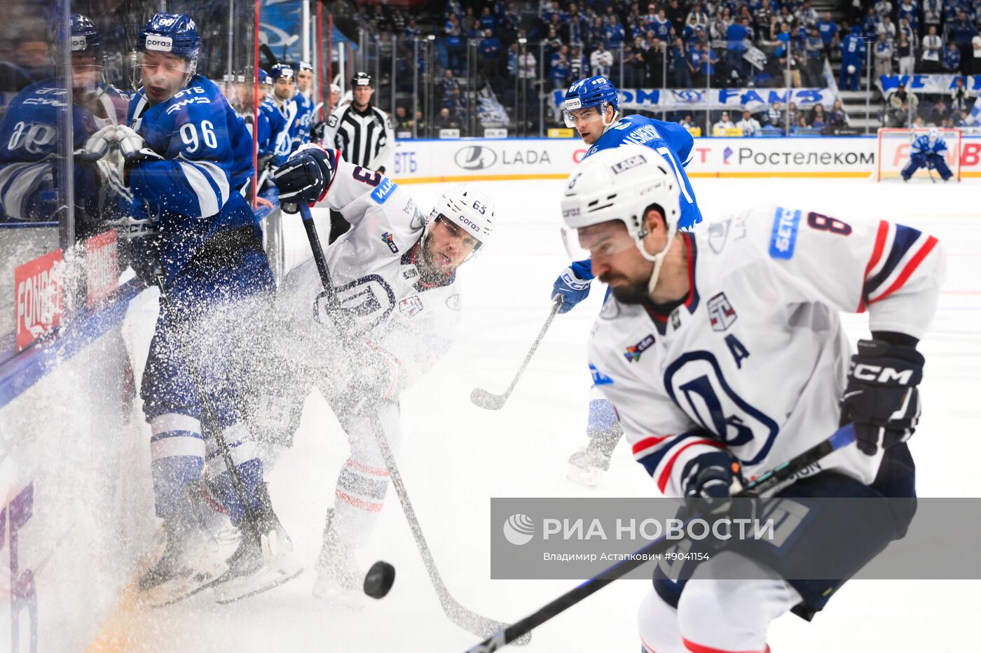 Хоккей. КХЛ. "Динамо" (Москва) – "Лада" (Тольятти)