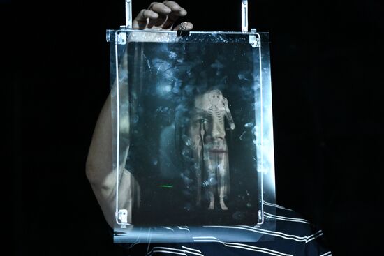 Театральный эскиз спектакля "Поколения" в театре "Шалом"