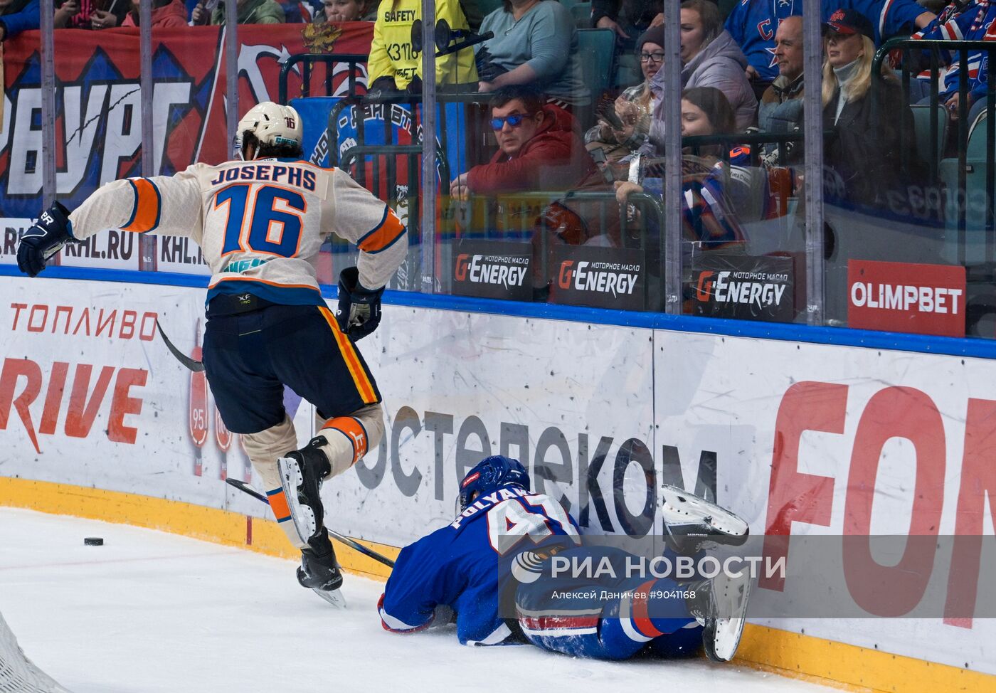 Хоккей. КХЛ. СКА (Санкт-Петербург) – "Драконы" (Шанхай)