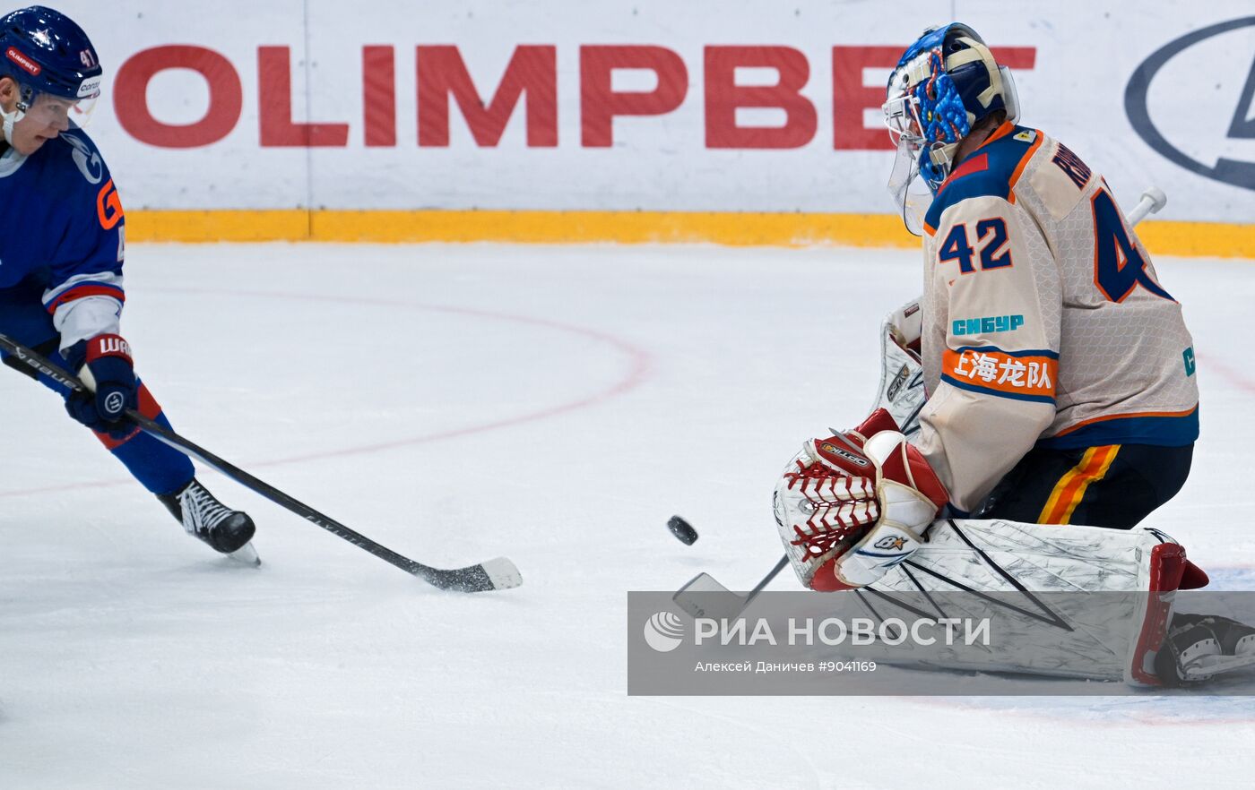 Хоккей. КХЛ. СКА (Санкт-Петербург) – "Драконы" (Шанхай)