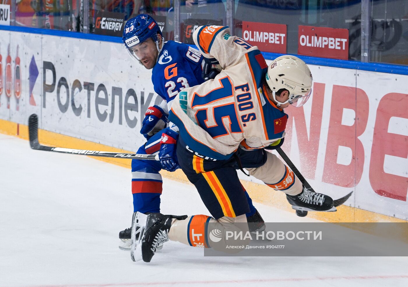 Хоккей. КХЛ. СКА (Санкт-Петербург) – "Драконы" (Шанхай)