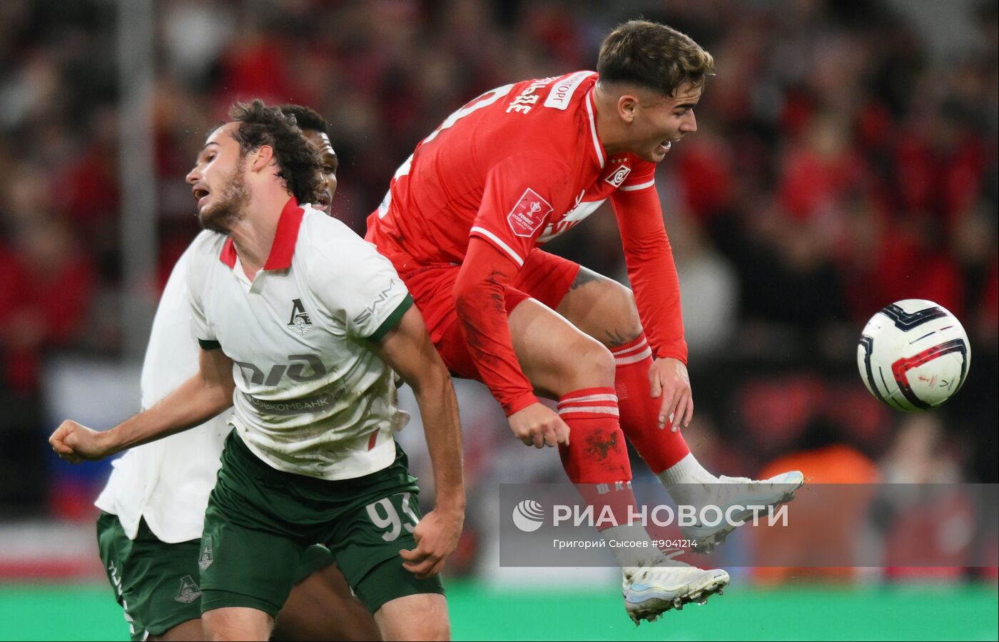 Футбол. Кубок России. "Спартак" (Москва) - "Локомотив" (Москва)