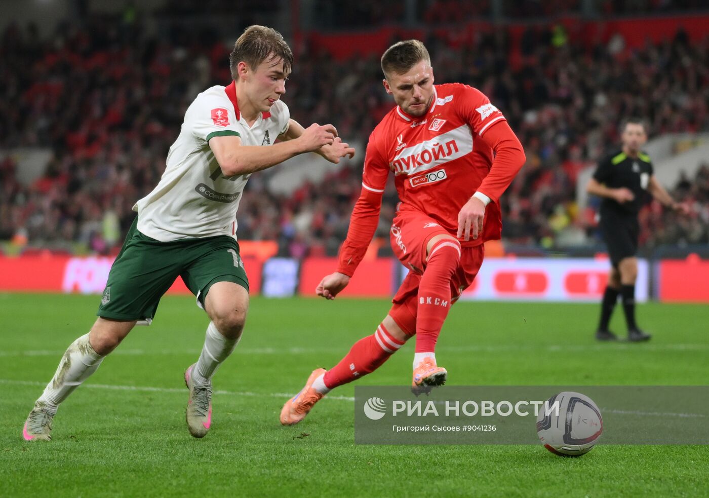 Футбол. Кубок России. "Спартак" (Москва) - "Локомотив" (Москва)
