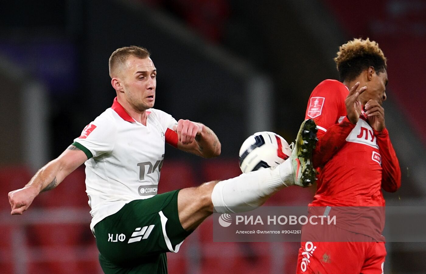 Футбол. Кубок России. "Спартак" (Москва) - "Локомотив" (Москва)