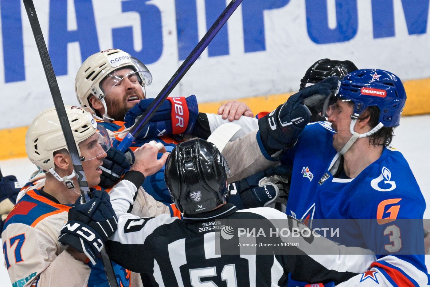 Хоккей. КХЛ. СКА (Санкт-Петербург) – "Драконы" (Шанхай)