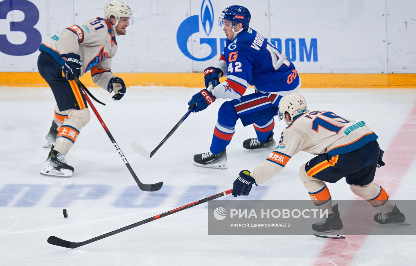 Хоккей. КХЛ. СКА (Санкт-Петербург) – "Драконы" (Шанхай)