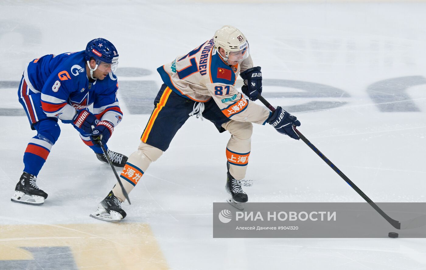 Хоккей. КХЛ. СКА (Санкт-Петербург) – "Драконы" (Шанхай)