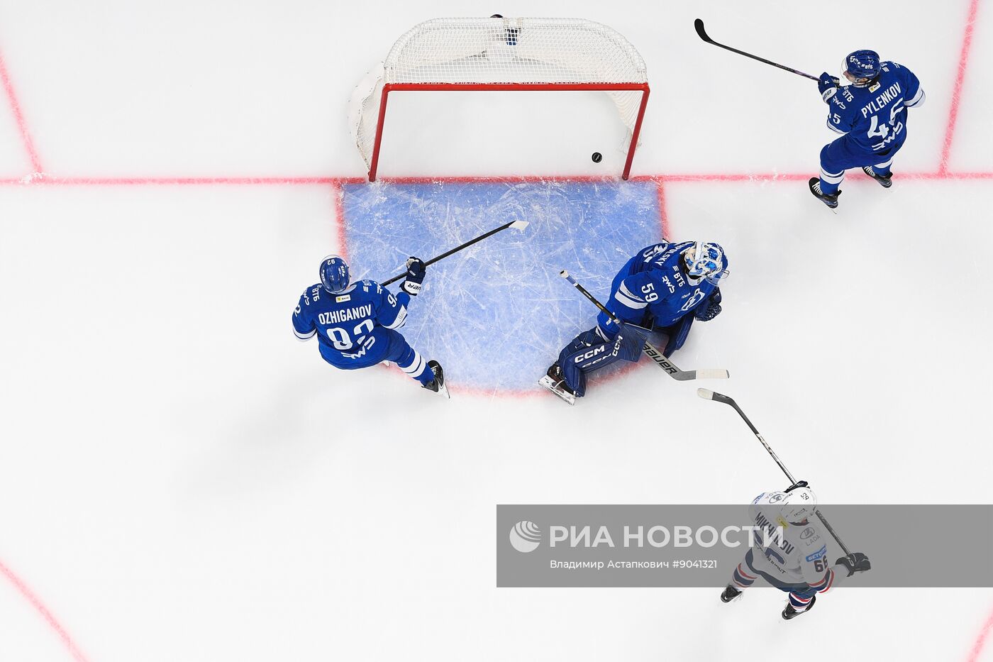 Хоккей. КХЛ. "Динамо" (Москва) – "Лада" (Тольятти)