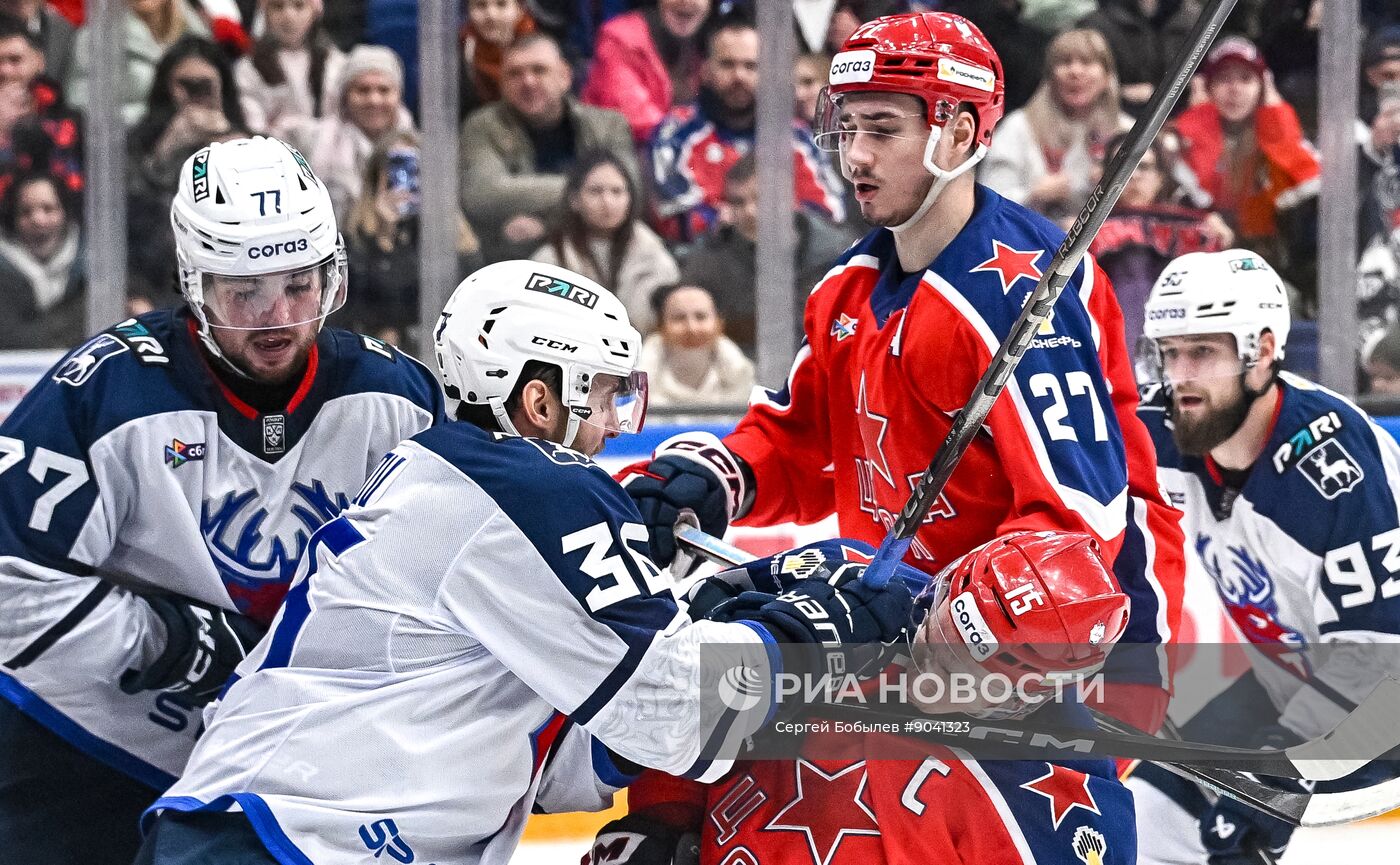 Хоккей. КХЛ. ЦСКА (Москва) - "Торпедо" (Нижний Новгород)