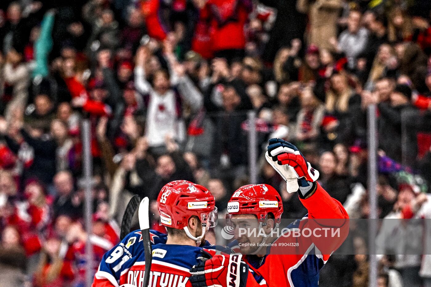 Хоккей. КХЛ. ЦСКА (Москва) - "Торпедо" (Нижний Новгород)