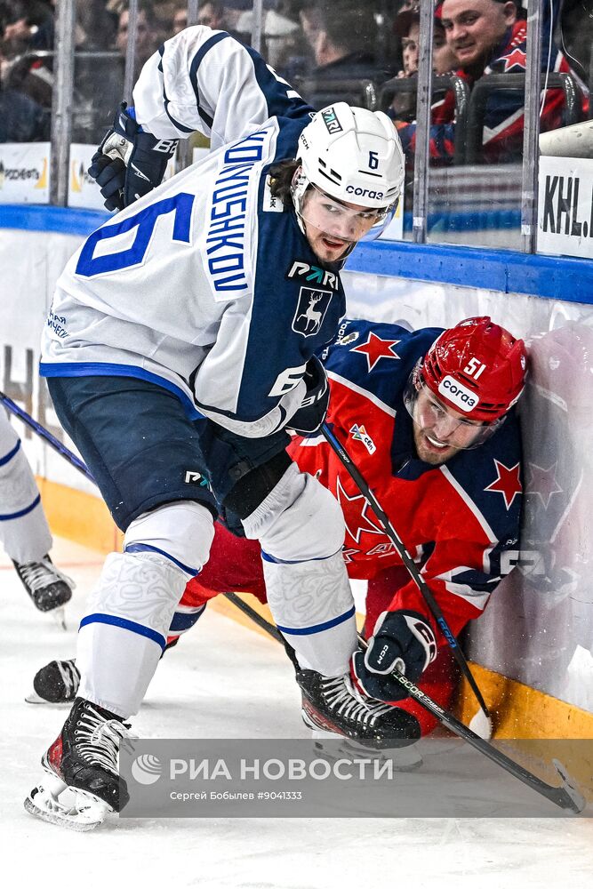 Хоккей. КХЛ. ЦСКА (Москва) - "Торпедо" (Нижний Новгород)
