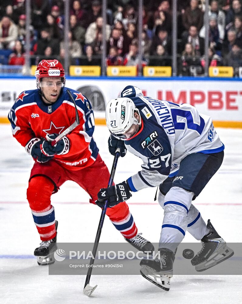 Хоккей. КХЛ. ЦСКА (Москва) - "Торпедо" (Нижний Новгород)