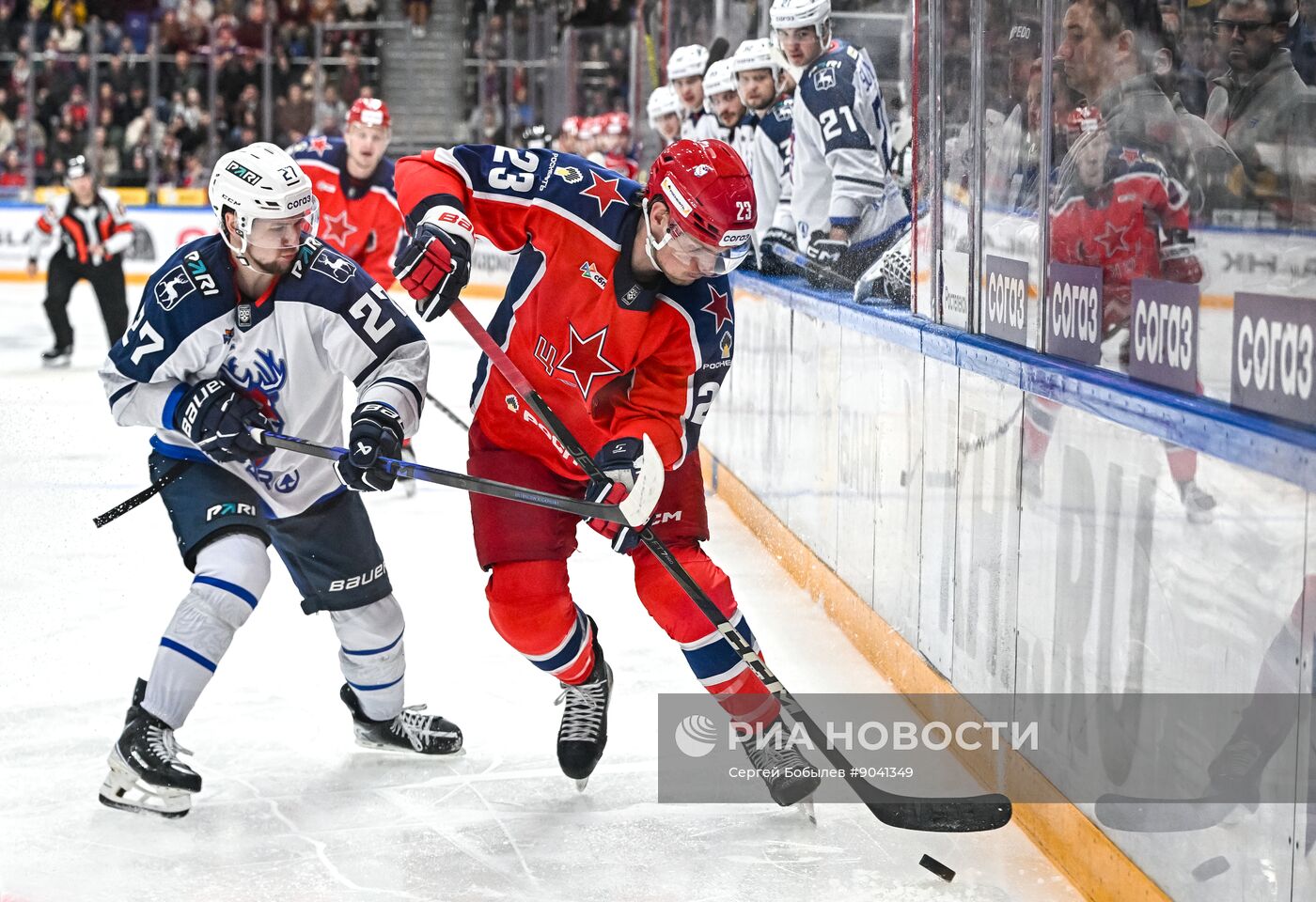 Хоккей. КХЛ. ЦСКА (Москва) - "Торпедо" (Нижний Новгород)