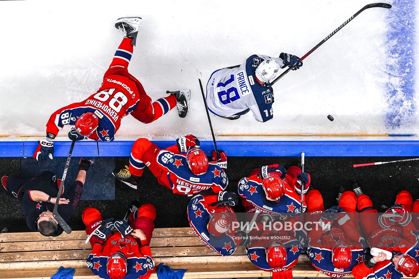 Хоккей. КХЛ. ЦСКА (Москва) - "Торпедо" (Нижний Новгород)