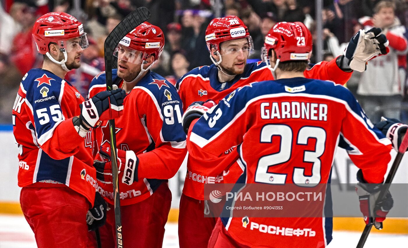 Хоккей. КХЛ. ЦСКА (Москва) - "Торпедо" (Нижний Новгород)