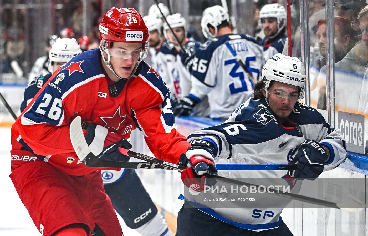 Хоккей. КХЛ. ЦСКА (Москва) - "Торпедо" (Нижний Новгород)
