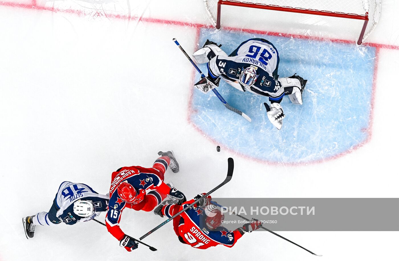 Хоккей. КХЛ. ЦСКА (Москва) - "Торпедо" (Нижний Новгород)