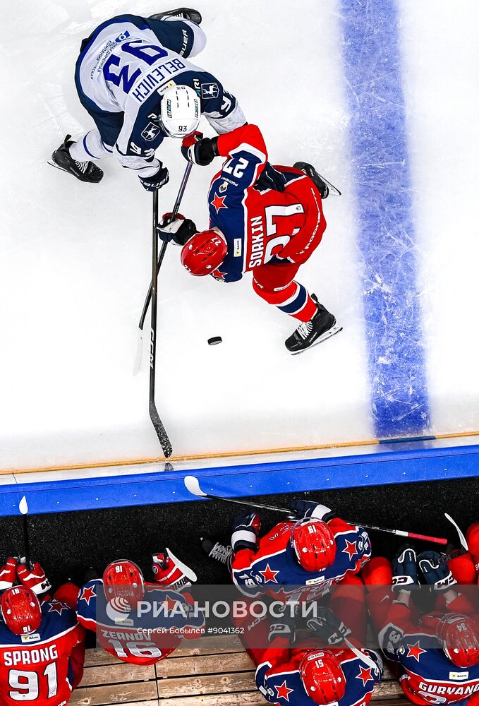 Хоккей. КХЛ. ЦСКА (Москва) - "Торпедо" (Нижний Новгород)