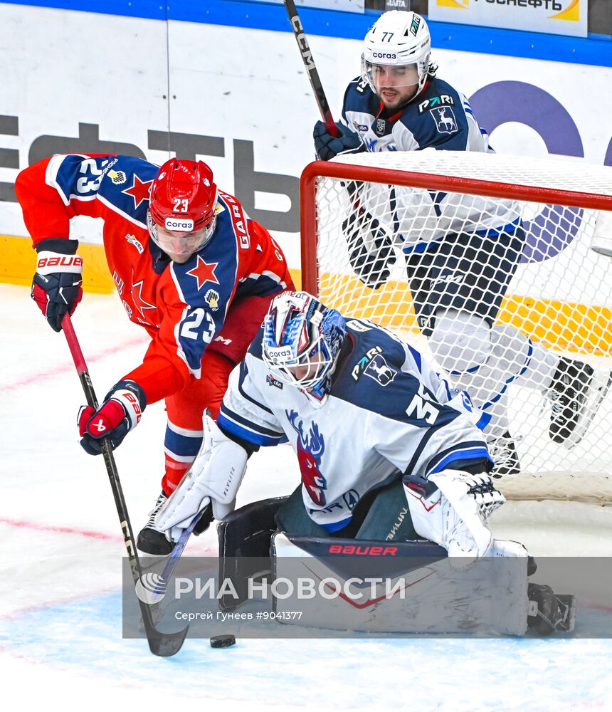 Хоккей. КХЛ. ЦСКА (Москва) - "Торпедо" (Нижний Новгород)