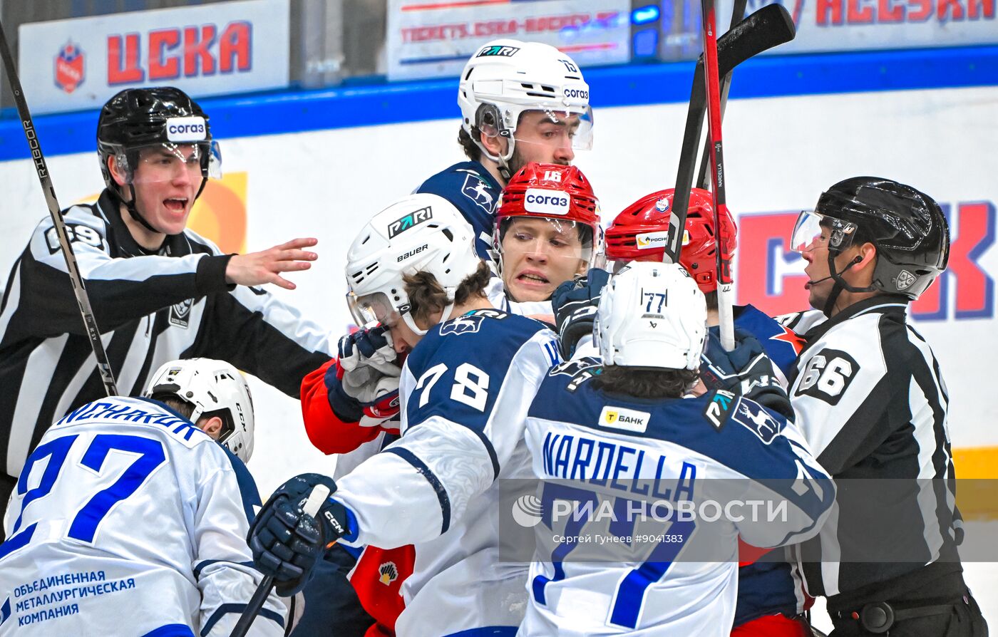 Хоккей. КХЛ. ЦСКА (Москва) - "Торпедо" (Нижний Новгород)