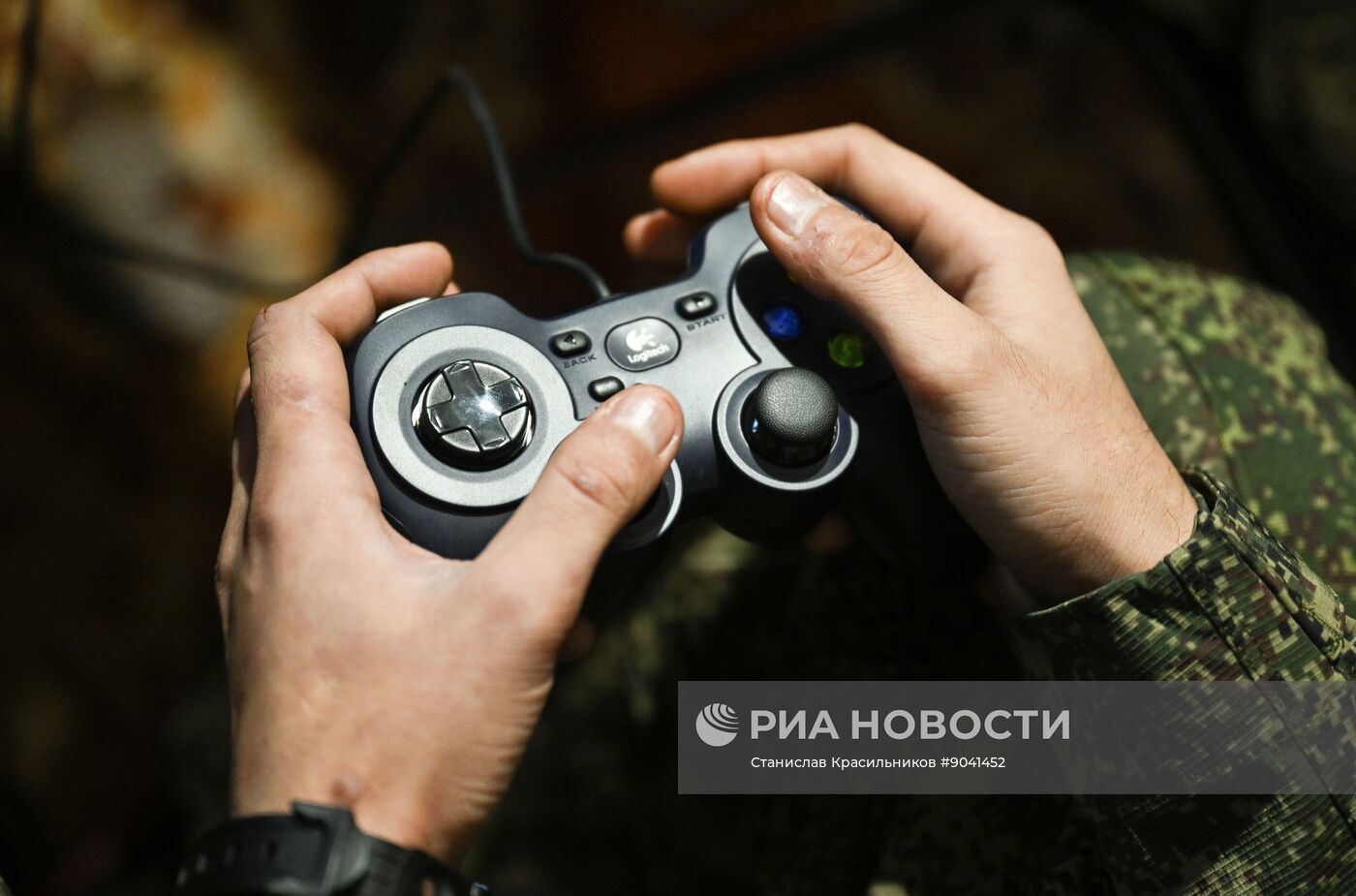 Боевая работа расчета БПЛА "Орлан-10" группировки "Центр"