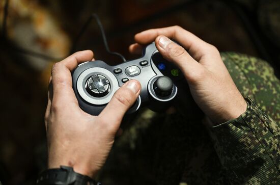 Боевая работа расчета БПЛА "Орлан-10" группировки "Центр"