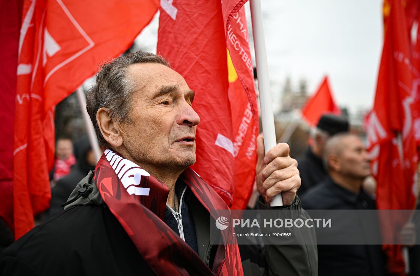 Празднование годовщины Великого Октября