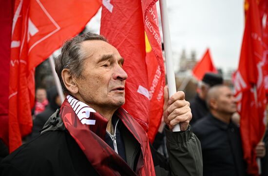 Празднование годовщины Великого Октября