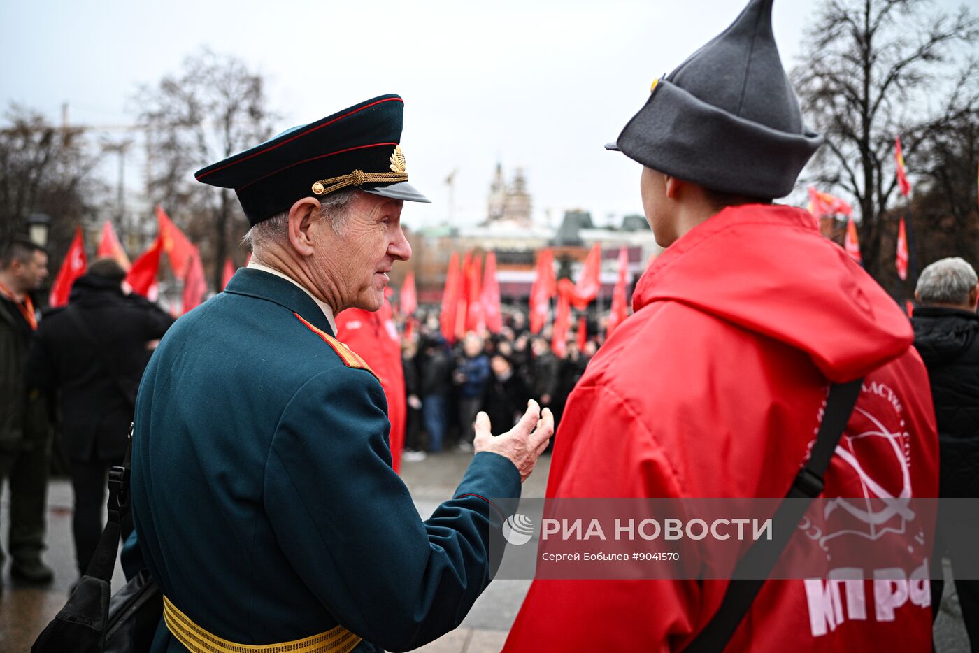 Празднование годовщины Великого Октября