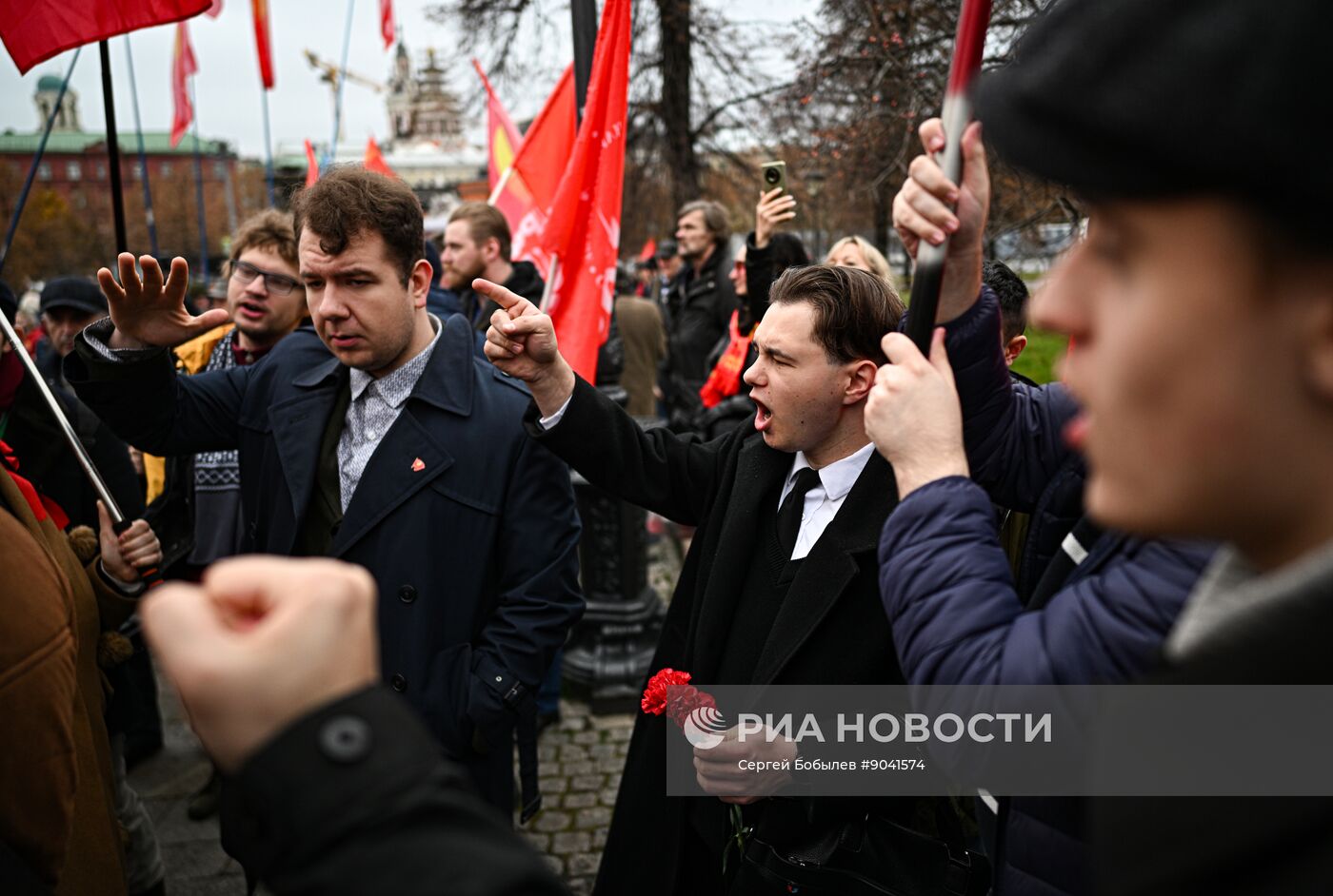 Празднование годовщины Великого Октября