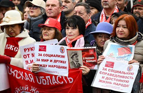 Празднование годовщины Великого Октября