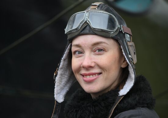 Выставка в честь годовщины парада 1941 г. на Красной площади 