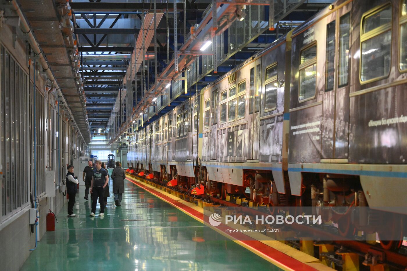 Запуск тематического поезда, посвященного 80-летию Никиты Михалкова