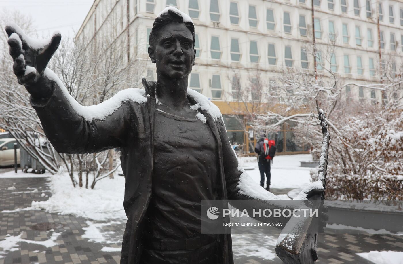 Последствия снегопада в Иркутске 