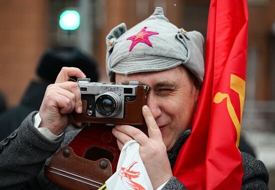 Празднование годовщины Великого Октября